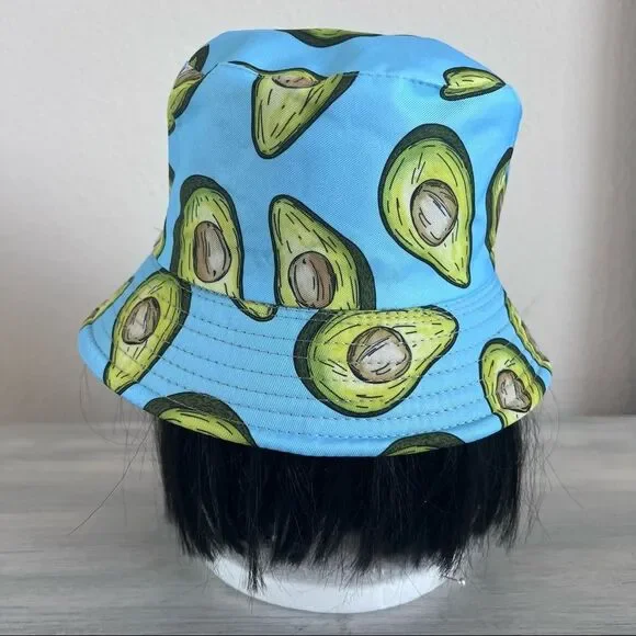 Unisex Double-Sided Bucket Hat NWOT - Picture 2 of 3